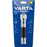 VARTA Brite Essential F20, Lommelygte Sølv/Sort