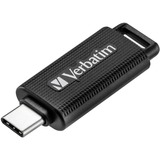 Verbatim Store 'n' Go USB-nøgle 32 GB USB Type-C 3.2 Gen 1 (3.1 Gen 1) Sort, USB-stik Sort/grå, 32 GB, USB Type-C, 3.2 Gen 1 (3.1 Gen 1), Glide, 4 g, Sort