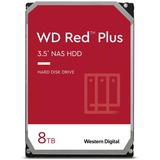 WD Red Plus 3.5" 8000 GB Serial ATA III, Harddisk 3.5", 8000 GB, 5400 rpm