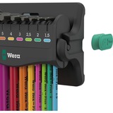 Wera 950/9 Hex-Plus Multicolor 3 vinkelnøglesæt, 9 dele, Skruetrækker 