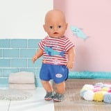 ZAPF Creation BABY born Bath Pyjamas wShoes blue 43cm, Dukke tilbehør BABY born Bath Pyjamas wShoes blue 43cm, Dukke pajama, 3 År, 180 g