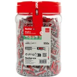 fischer 570548, DuoPower 6x30, Dyvel Lys grå/Rød