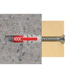 fischer 570548, DuoPower 6x30, Dyvel Lys grå/Rød
