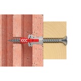 fischer 570548, DuoPower 6x30, Dyvel Lys grå/Rød