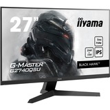 iiyama G-MASTER Black Hawk 68,6 cm (27") 2560 x 1440 pixel Wide Quad HD LED Sort, Gaming Skærm Sort, 68,6 cm (27"), 2560 x 1440 pixel, Wide Quad HD, LED, 1 ms, Sort
