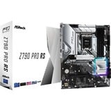 ASRock Z790 PRO RS, Bundkort Sølv/Sort