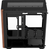Aerocool D501A Midi Tower Sort, Towerkabinet Sort/træ, Midi Tower, PC, Sort, ATX, micro ATX, Mini-ITX, Acrylonitrilbutadienstyren, SPCC, Træ, Spil