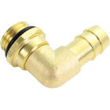 Alphacool ES vinkeladapter 90° drejelig G1/4 90° 12,7/7,6mm, Forbindelse 