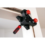 BESSEY Vinkel-dørkarm-justeringsklemme WTR, Skruetvinge Sort/Rød