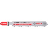 Bosch 2 608 900 565 stiksav, rullesav & sabelsavklinge Stiksavklinger Karbid 3 stk Stiksavklinger, Fiberbræt, Plast, Karbid, Blå, 2,2 mm, 2 cm