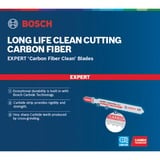 Bosch 2 608 900 565 stiksav, rullesav & sabelsavklinge Stiksavklinger Karbid 3 stk Stiksavklinger, Fiberbræt, Plast, Karbid, Blå, 2,2 mm, 2 cm