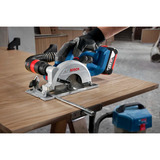 Bosch Batteridrevet rundsav GKS 18V-51 Professional solo, 18Volt Blå/Sort
