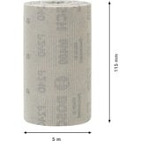 Bosch Expert M480 Slibeskive Ekstra fint grus P240 1 stk, Slibning ark Slibeskive, Ekstra fint grus, P240, Afslutning af arbejde, Fjernelse af maling, Træ, Beige