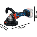 Bosch GBR 18V-15 S, 0601776201, Betonsliber Blå/Sort