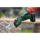 Bosch Keo 2300 spm Sort, Grøn, Rød, Grensav Grøn/Sort, Sort, Grøn, Rød, 2300 spm, 115 cm, 19 m/s², 20 m/s², Batteri