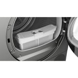Bosch Serie 6 WQG243DR10 tørretumbler Fritstående Front-læsning 9 kg Grå, Varmepumpe kondens tørretumbler Sølv/Sort, Fritstående, Front-læsning, Varmepumpe, Grå, Dreje, Højre