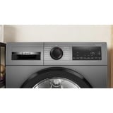 Bosch Serie 6 WQG243DR10 tørretumbler Fritstående Front-læsning 9 kg Grå, Varmepumpe kondens tørretumbler Sølv/Sort, Fritstående, Front-læsning, Varmepumpe, Grå, Dreje, Højre