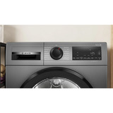 Bosch WQG243DR10, Varmepumpe kondens tørretumbler Sølv/Sort