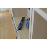 Brennenstuhl Premium-Line stikdåse 4-vejs, Strømskinne Sort