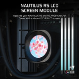 Corsair NAUTILUS RS LCD-modul, Display Sort