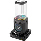 Corsair iCUE LINK XD6 RGB ELITE LCD, Ekspansion tank Sort