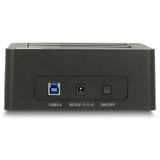 DeLOCK Dobbelt dockingstation til 2 x SATA HDD / SSD, Docking station 