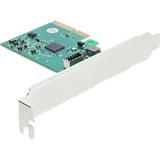 DeLOCK PCI-E x4 kort > 1x int. USB 20 Gbps Type E Key-A Lav profil, Interface card 