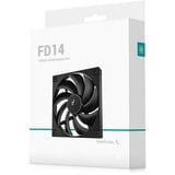 DeepCool FD14 140x140x25, Sag fan Sort