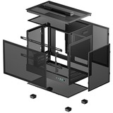 DeepCool R-CH160-BKNMI0-G-1, Towerkabinet Sort