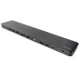 Digitus DA-70868 dockingstation Ledningsført USB 3.2 Gen 1 (3.1 Gen 1) Type-C Sort, Docking station Sort, Ledningsført, USB 3.2 Gen 1 (3.1 Gen 1) Type-C, 100 W, 1000 Mbit/s, Sort, MMC, MicroSD (TransFlash), SDHC