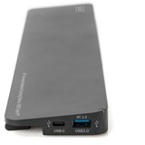 Digitus DA-70868 dockingstation Ledningsført USB 3.2 Gen 1 (3.1 Gen 1) Type-C Sort, Docking station Sort, Ledningsført, USB 3.2 Gen 1 (3.1 Gen 1) Type-C, 100 W, 1000 Mbit/s, Sort, MMC, MicroSD (TransFlash), SDHC