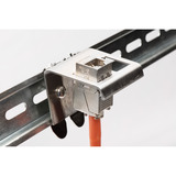 Digitus DIN-skinneadapter til 1x Keystone-modul rustfrit stål