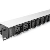 Digitus DN-95427, Strømskinne Sort/aluminium