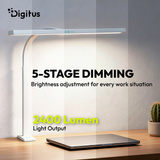 Digitus LED skrivebordslampe, LED lys Hvid