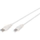 Digitus USB 2.0 tilslutningskabel USB-A (stik) > USB-B (stik) Beige