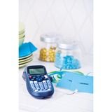 Dymo LetraTag LT-100H + Tape etiketprinter 160 x 160 dpi ABC, Etiketteringsmaskine Blå/Sort, ABC, 160 x 160 dpi, 6,8 mm/sek., AA, Sort, Blå