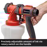 EINHELL TE-SY 18/90 Li-Solo, Sprøjtepistol Rød/Sort