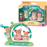 EPOCH Sylvanian Families - Rådyr babyer med blomstersving sæt, Bygge legetøj 