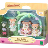 EPOCH Sylvanian Families - Rådyr babyer med blomstersving sæt, Bygge legetøj 