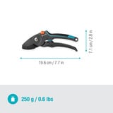 GARDENA 12250-20, Havesaks grå/Turkis
