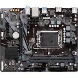 GIGABYTE H610M K DDR4 bundkort Intel H610 Express LGA 1700 micro ATX Intel, LGA 1700, Intel® Celeron®, Intel® Core™ i3, Intel® Core™ i7, Intel® Core™ i9, Intel® Pentium® Gold, DDR4-SDRAM, 64 GB, DIMM