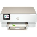 HP ENVY HP Inspire 7220e All-in-One-printer, Farve, Printer til Home (Hjem), Print, kopiering, scanning, Trådløs; HP+; Kompatibel med HP Instant ink; Scan til PDF, Multifunktionsprinter Lys grå/Beige, Farve, Printer til Home (Hjem), Print, kopiering, scanning, Trådløs; +; Kompatibel med Instant ink; Scan til PDF, Termisk inkjet, Farveudskrivning, 4800 x 1200 dpi, A4, Direkte udskrivning, Hvid