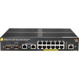Hewlett Packard Enterprise Aruba 2930F 12G PoE+ 2G/2SFP+ Administreret L3 Gigabit Ethernet (10/100/1000) Strøm over Ethernet (PoE) 1U Sort, Switch Administreret, L3, Gigabit Ethernet (10/100/1000), Strøm over Ethernet (PoE), Stativ-montering, 1U