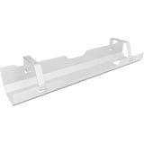 ICY BOX IB-EWA100W-CM Lige kabelbakke Hvid, Kabelføring Hvid, Lige kabelbakke, Stål, Hvid