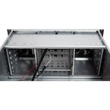 Inter-Tech 4U 40248 Stativ Sort, Grå, Server boliger Sort, Stativ, Server, Sort, Grå, ATX, micro ATX, Mini-ATX, Mini-ITX, SSI CEB, Stål, Alarm, HDD, Netværk, Strøm