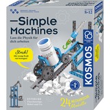 KOSMOS Simple Machines, Eksperiment boks Forsøgssæt, Fysik, 8 År, Flerfarvet