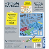 KOSMOS Simple Machines, Eksperiment boks Forsøgssæt, Fysik, 8 År, Flerfarvet