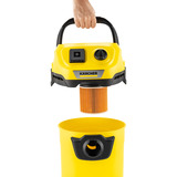 Kärcher WD 3 P V-17/4/20, Våd / tør støvsuger Gul