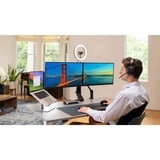 Kensington Universel skrivebordsstander til bærbar computer Sølv, Laptop stativ, Sølv, Aluminium, Silikone, Stål, 40,6 cm (16"), 8 kg, 151 - 200 mm