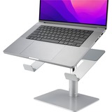 Kensington Universel skrivebordsstander til bærbar computer Sølv, Laptop stativ, Sølv, Aluminium, Silikone, Stål, 40,6 cm (16"), 8 kg, 151 - 200 mm